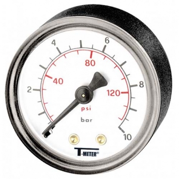 Манометър аксиален Thermador Ø50 1/4" 0-10 bar