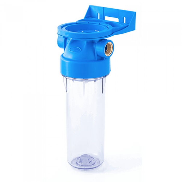 Филтърна кутия 3/4"  ЕCOCLEAN 2P F 9"3/4 TR с ключ и скоба